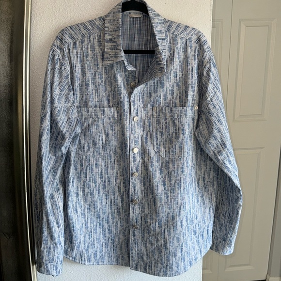 AUTHENTIC DIOR Oblique Button Up - Picture 5 of 6